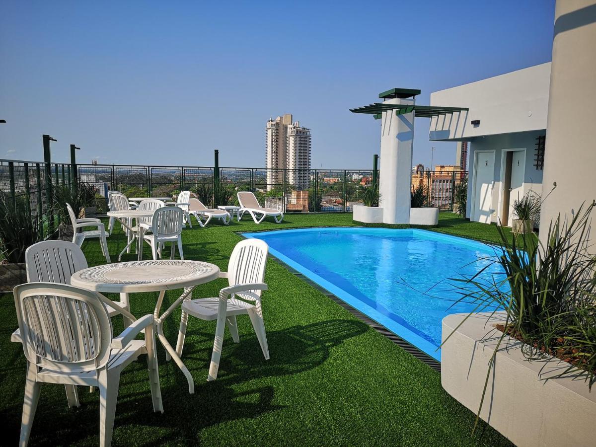Hotel Cecilia Asuncion Kültér fotó